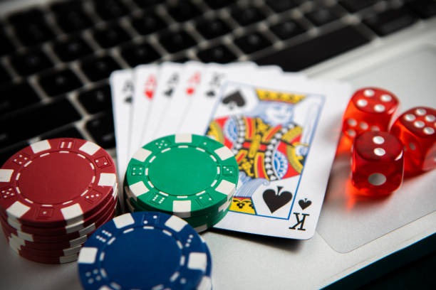 Live casino blackjack table with dealer and players